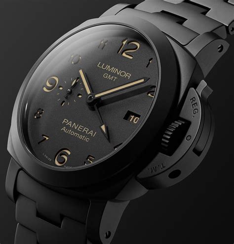 panerai tuttonero luminor gmt|officine panerai luminor gmt.